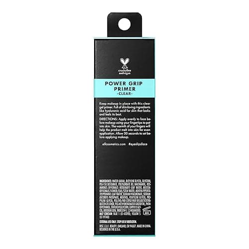 e.l.f. Power Grip Primer, Gel-Based & Hydrating Face Primer For Smoothing Skin & Gripping Makeup, Moisturizes & Primes, 0.811 Fl Oz (24 ml.) thumbnail 9