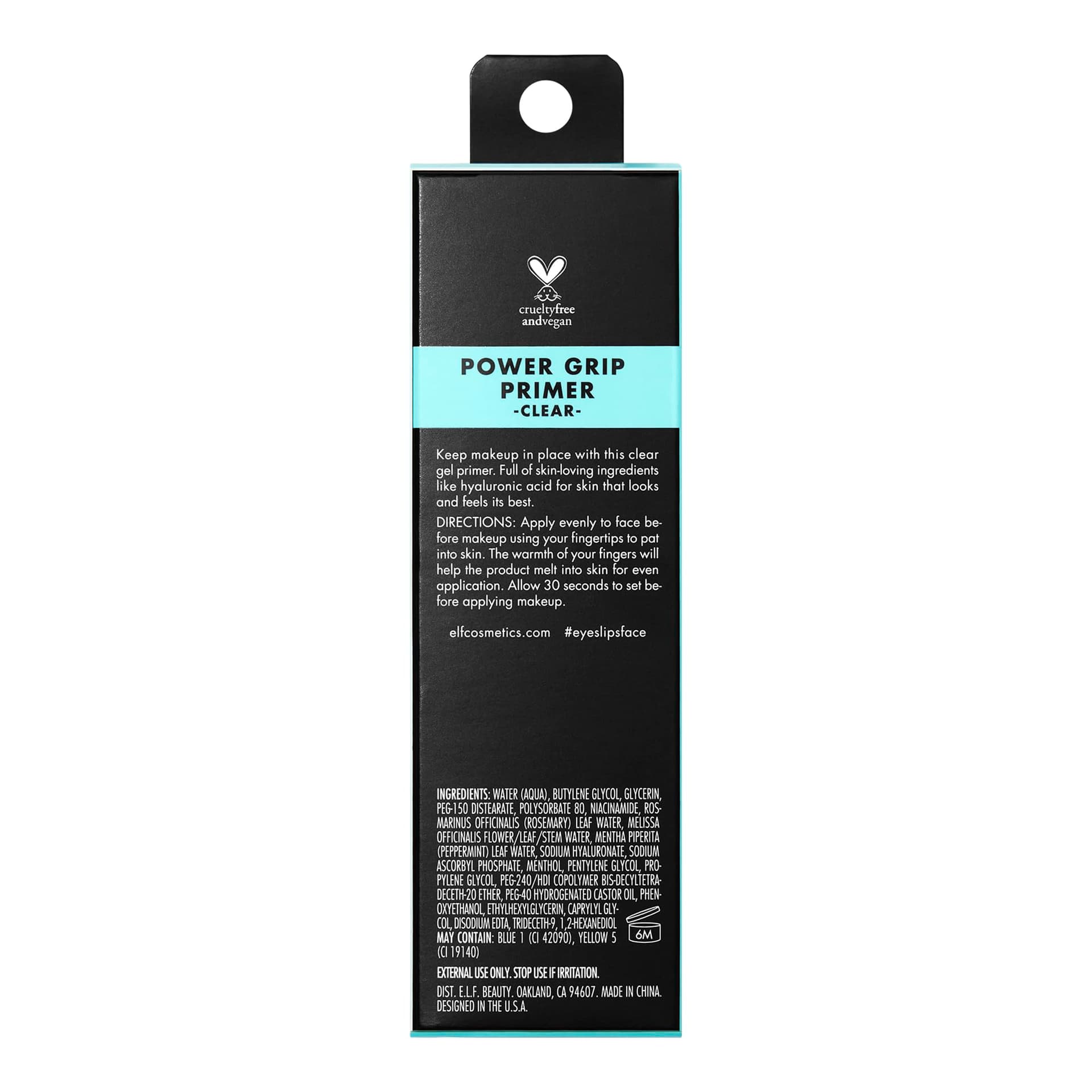 e.l.f. Power Grip Primer, Gel-Based & Hydrating Face Primer For Smoothing Skin & Gripping Makeup, Moisturizes & Primes, 0.811 Fl Oz (24 ml.) thumbnail 8
