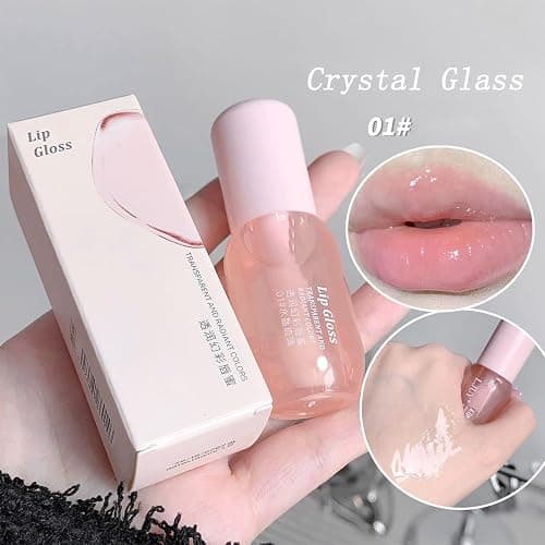 Baorder 4Pcs Cute Hydrating Jelly Lip Gloss Oil Set for Women and Girls | Clear,Fruity Flavor Moisturizing Lip Balm,Glossy and Shiny Lip Primer Lipgloss,Lip Care Makeup,Party Gift thumbnail 2