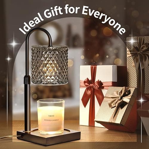YAYIT Candle Warmer Lamp with Timer Dimmer Adjustable Height, Lamp Candle Warmer for Jar Candles, Home Decor, for Women Birthday thumbnail 9