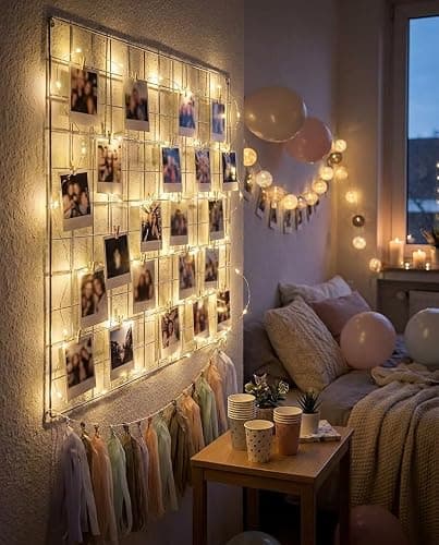4 Pack Fairy Lights Battery Operated Twinkle Lights Remote Warm White | Total 132FT 400LED String Light, Timer & 8 Modes, Memory, Dimmable, Waterproof Battery Lights Indoor Outdoor Christmas Decor thumbnail 8