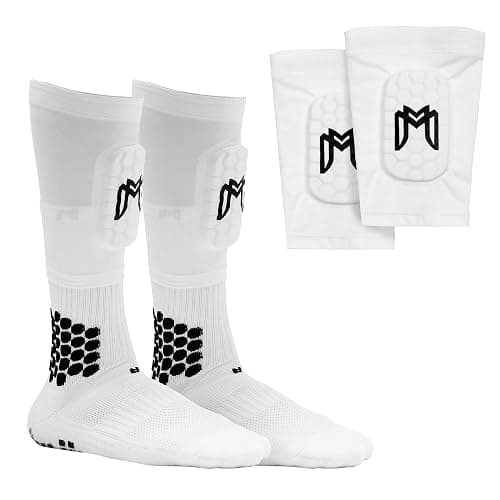 MediCaptain Mini Shin Guards Soccer – Built in Shin Pad Sleeves for Mens, Women, Teens - Small Shin Guards - Lightweight, Breathable Shin Defender Leg Protection thumbnail 8
