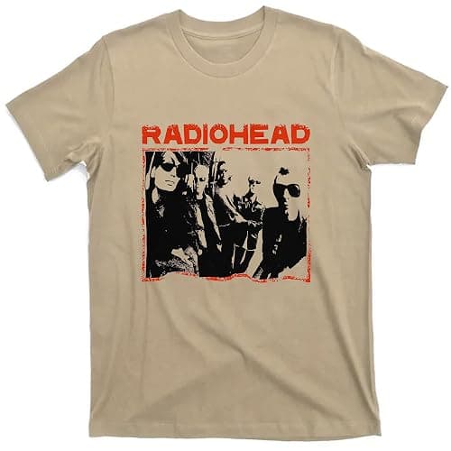 UK Rock Band Vintage Shirt, Unisex T-Shirt for Mens Womens Fans White thumbnail 6