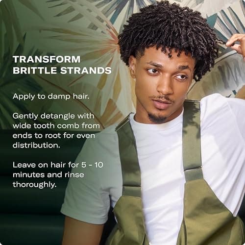 Mielle Organics Rosemary Mint Strengthening Hair Conditioner for Women & Men - Biotin Infused Detangling & Hydrating Conditioner to Increase Manageability & Support Longer, Healthier Strands, 12 oz thumbnail 5