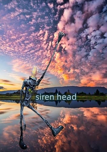 POPRORE 4 PCS Siren Head Action Figure Monster Siren Head Horror Models (Series-E) thumbnail 2