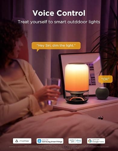 Govee Table Lamp 2 Pro x Sound by JBL, Smart Cordless Table Lamp with Speaker, Music-Light Sync, 16 Music Modes & 100+ Scene Modes, Work with Matter, DIY Customized Rechargeable Desk Lamp for Bedroom thumbnail 9