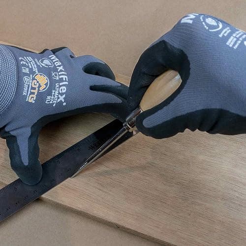 General Tools Scratch Awl Tool with Hardwood Handle - Scribe, Layout Work, & Piercing Wood - Alloy Steel Blade thumbnail 8