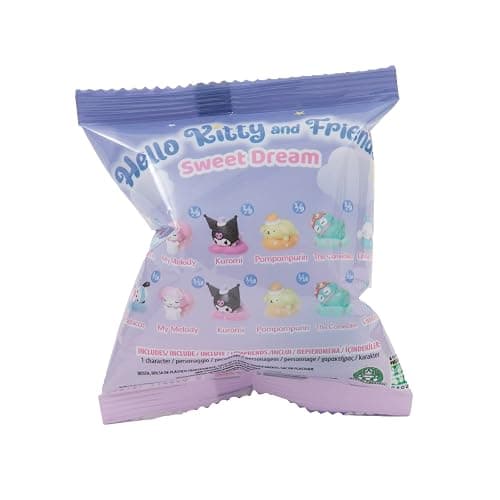 Hello Kitty Mini Figure Blind Bag – 1 Random Figure Included (4cm Sweet Dreams Series), Collect 1 of 6 Regular or Flocked Characters, Cute Sanrio Surprise Toy for Fans & Collectors thumbnail 16