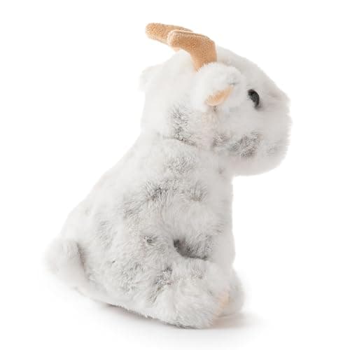 The Petting Zoo Goat Stuffed Animal Plushie, Gifts for Kids, Wild Onez Babiez Farm Animals, Goat Plush Toy 6 inches thumbnail 5