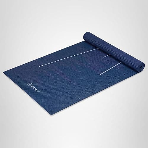 Gaiam Print Yoga Mat, Non Slip Exercise & Fitness Mat for All Types of Yoga, Pilates & Floor Exercises thumbnail 8
