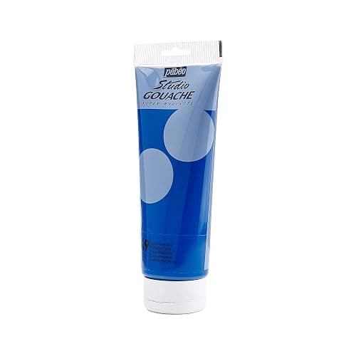Pébéo Peinture Gouache 1 Tube de 220 ml Cyan 270-049 thumbnail 10