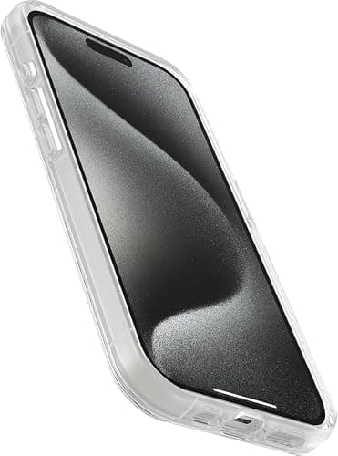 OtterBox iPhone 15 Pro (Only) Symmetry Series Clear Case - (Clear), Snaps to MagSafe, Ultra-Sleek, Raised Edges Protect Camera & Screen thumbnail 2