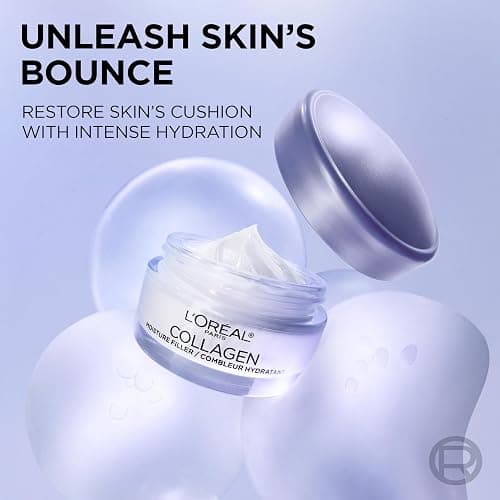 L’Oreal Paris Collagen Daily Face Moisturizer, Anti Aging Face Cream to Reduce Wrinkles and Provide Intense Hydration, 1.7 oz thumbnail 3