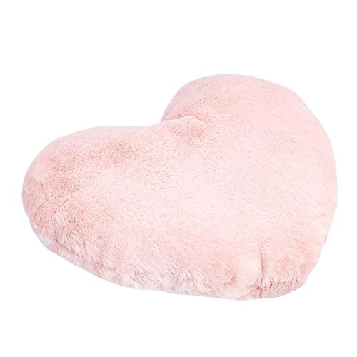 Amazon Basics Kids Pink Heart Pillow, Room Decor, 10.5 in x 4 in - Pink - 10.5 Inch X 4 Inch thumbnail 3