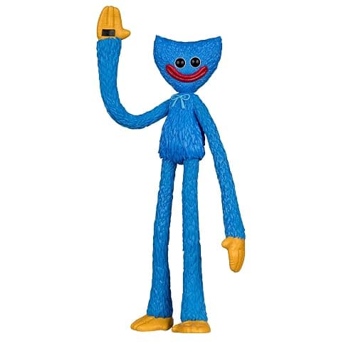 McFarlane Toys- Poppy Playtime Huggy Wuggy 12in Bendable Figure - Image 1