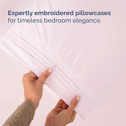 Full Size 4 Piece Sheet Set - Comfy Breathable & Cooling Bed Sheets Set - Hotel Luxury Bedding for Women, Men, Kids, Teens, Boys & Girls - Deep Pockets, Soft, Wrinkle Free - Oeko-Tex - Lavender Pink thumbnail 6