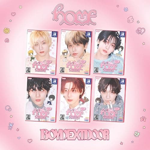 HOME 1st Studio Album (SWEET HOME Ver. / Random) Outbox + Frame Sticker R + Folded Poster + Booklet + 3 Extra Photocards Official K-POP Sealed Album thumbnail 2