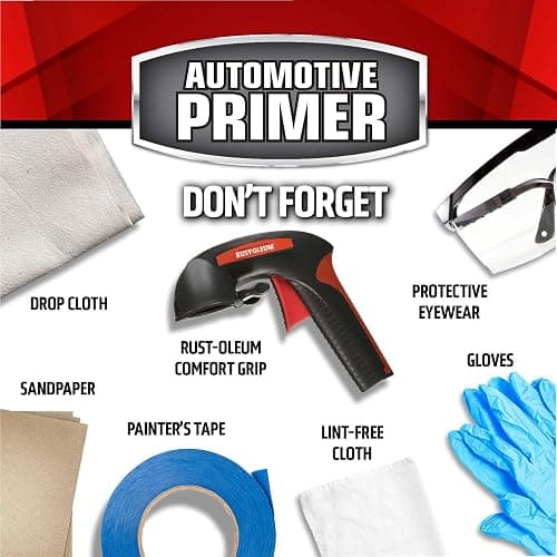 Rust-Oleum 260510 Stops Rust Automotive 2-in-1 Filler & Sandable Primer Spray, 12 oz, Gray thumbnail 6