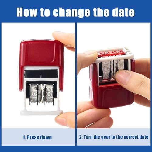 Self-Inking Dated Stamps  thumbnail 7