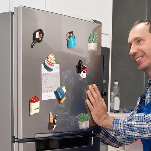 Food Fridge Magnets for Fridge Fun Cute Magnet Refrigerator Stickers for Kitchen Magnet Decorative Strong Resin Magnets Home Decor Office 7PACK thumbnail 6