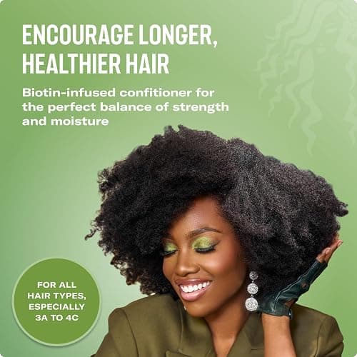 Mielle Organics Rosemary Mint Strengthening Hair Conditioner for Women & Men - Biotin Infused Detangling & Hydrating Conditioner to Increase Manageability & Support Longer, Healthier Strands, 12 oz thumbnail 3
