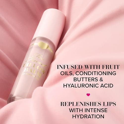 Too Faced Pillow Balm Ultra-Hydrating Lip Treatment | Liquid Lip Balm that Replenishes Lips with Hyaluronic Acid thumbnail 7