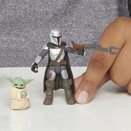 STAR WARS Mission Fleet 2.5-Inch-Scale Action Figure 10-Pack, 19 Accessories, with Darth Vader, Luke Skywalker and Grogu, Ages 4 and Up (Amazon Exclusive) thumbnail 5