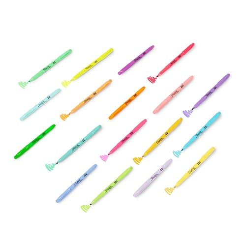 Sharpie Pocket Highlighters, Mild Pastel Colors, Assorted, Chisel Tip, 12 Count - School, Home, and Office Use, Teacher Supplies thumbnail 7