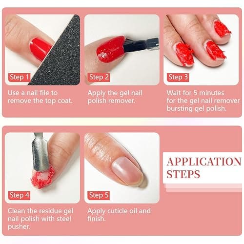 JODSONE 15ML Gel Nail Remover No Need Soaking or Wrapping Gel Remover for Nails 3-5 Minutes Easy And Quick thumbnail 6