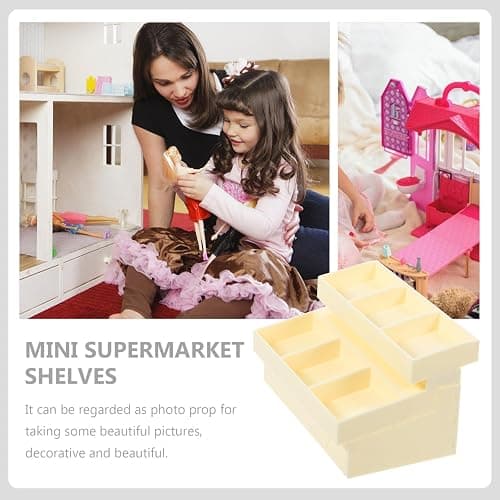 Gadpiparty 1/12 Scale Miniature Vegetable & Fruit Stand - Dollhouse Supermarket Shelf with Realistic Details - for Mini Kitchen, Grocery Store Display, and DIY Dollhouse Accessories thumbnail 9