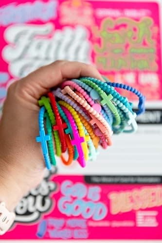 Ryan & Rose Jesus Bracelets - Cross Silicone Bracelet thumbnail 2