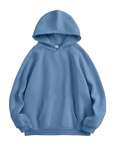 ANRABESS Women Hoodies Oversized Fleece Long Sleeve Comfy Casual Basic Pullover Sweatshirts 2025 Fall Outfits Y2K Clothes - Image 1