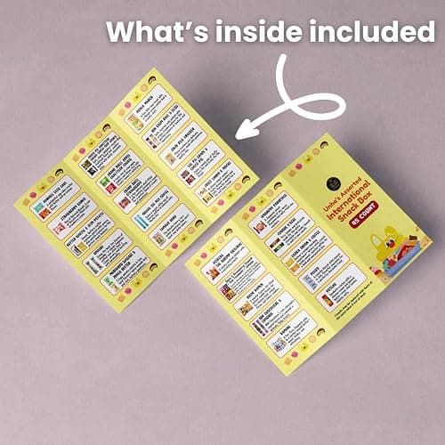 UNHA'S Korean and Japanese Snack Box Variety Pack – 50 Count Individually Wrapped Snacks, Candy, Chips, Cookies, and Treats Sampler for Kids, Students, Adults, Gift or Care Package thumbnail 2
