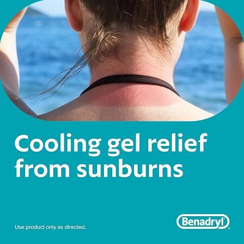 Benadryl Extra Strength Anti Itch Relief Gel, 2% Diphenhydramine HCl, Relief from Insect Bites, Sunburn & More, Great for Camping Essentials, 3.5 fl oz thumbnail 7