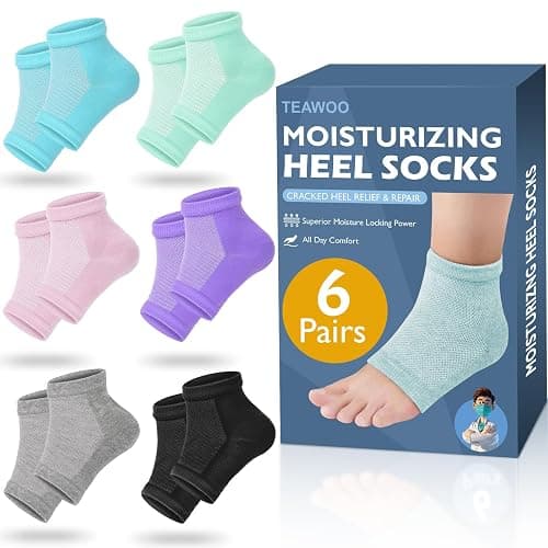 TEAWOO Moisturizing Heel Socks  - Image 1