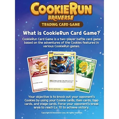 CookieRun Trading Card Game: Starter Deck Red | 2 Player Competitive TCG | 20 Minutes | Includes 60 Cards thumbnail 7