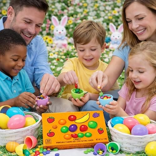 Fruit Shaped Hard Candy Runt Assorted Flavors 4 Theater Box - Chewy & Fruity Orange Banana Strawberry Grape Green Apple - 20 oz Total Easter Candy thumbnail 5