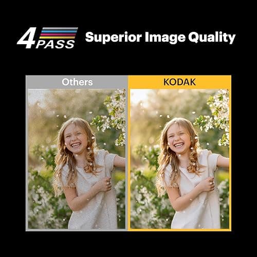 KODAK Mini Shot 3 Retro 4PASS 2-in-1 Instant Digital Camera and Photo Printer (3x3 inches) + 60 Sheets Cartridge Bundle, White - White - 3x3 Camera + 68 Sheets thumbnail 4