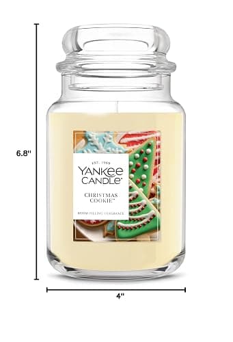 Yankee Candle Christmas Cookie Scented Candle, 22oz Large Jar with up to 150 Hour Burn Time, Giftable thumbnail 3