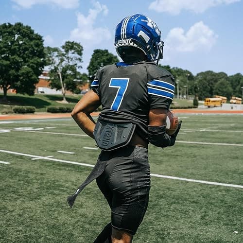 Nxtrnd Streamer Football Towel, Thin Sports Towel, Dries Hands & Football Accessories (Black) thumbnail 7