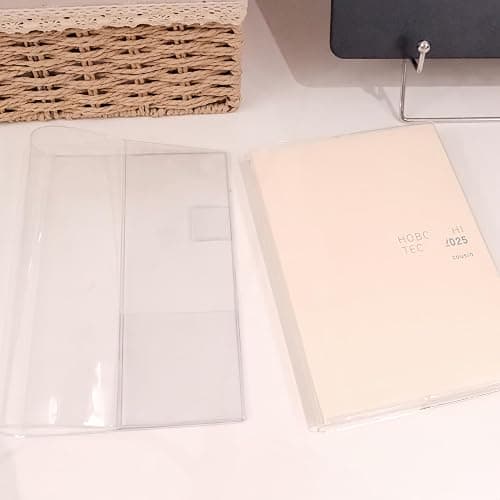A5midori Clear Cover a5 Cover 5.6 x 8.5inces | hobonichia5 cover - Image 1