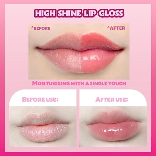 Barbie 12 Piece Plant Based Lip Gloss, Girls Party Favors, First Makeup Set for Girl, Perfect for Parties, Sleepovers, and Birthday Gifts, Ages 3+, by Townley Girl thumbnail 3