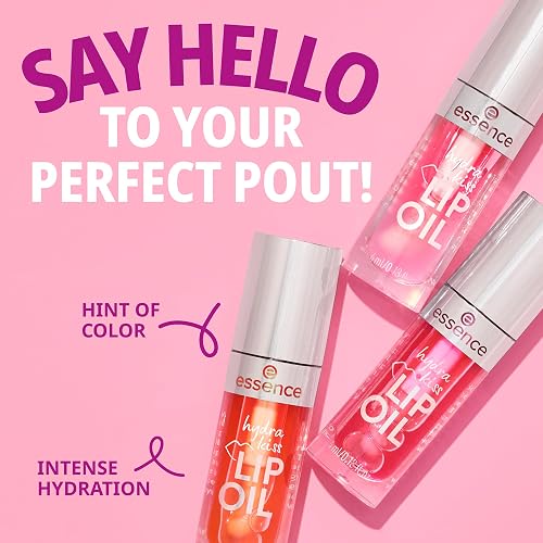 essence | Hydra Kiss Lip Oil | Vegan & Cruelty Free (03 | Pink Champagne) thumbnail 3