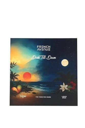 French Avenue Dusk Till Dawn Gift Set, Vulcan Feu and Liquid Brun Eau de Parfum, 100ml Each, Unisex Fragrance Collection thumbnail 7