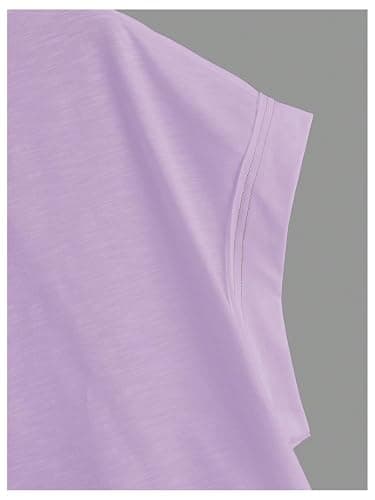 SOLY HUX Women Open Back Tops Workout Backless Tee Casual Athletic Shirts Short Sleeve Oversized Gym T Shirt thumbnail 4