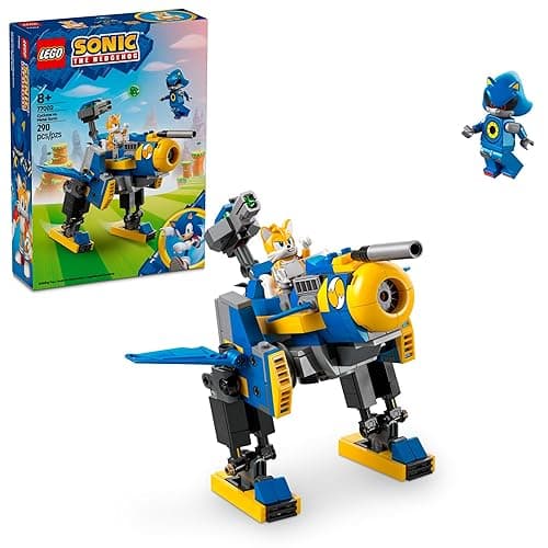LEGO Sonic The Hedgehog Cyclone vs. Metal Sonic - Building Toy for Kids, Boys and Girls, Ages 8+ - Mech Suit with Minifigures for Pretend Play - Gift Idea for Birthdays - 77002 - Image 1