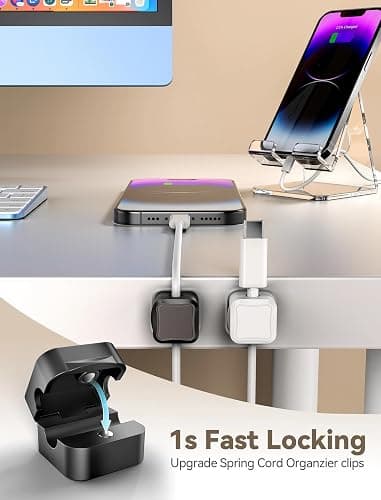 TOPGO Acrylic Cell Phone Stand, Clear Phone Holder for Office Desk, Vanity, Kitchen Counter, Bedside Table, Compatible with iPhone 17 16 15 14 13 12 Pro Max Plus/Smartphones/iPad/Switch/Kindle(Pink) thumbnail 2