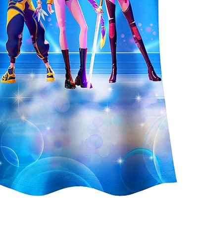 Girls Fashion Dresses Kids Pop Singer Graphic Playwear Novelty Casual Wear Birthday Gift 4-12 Years thumbnail 3