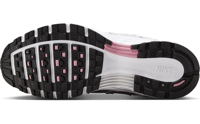 W NIKE P-6000 "WHITE/METALLIC SILVER-ELEMENTAL PINK" thumbnail 4