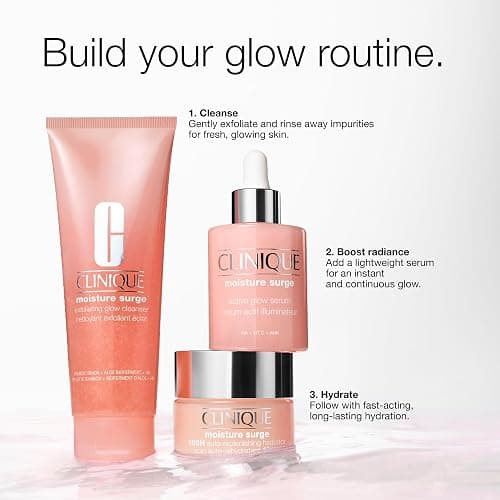 Clinique Moisture Surge 100H Auto-Replenishing Hydrator Oil Free Face Moisturizer | With Hyaluronic Acid, Aloe Bioferment and Vitamins C + E | For All Skin Types | Hydrating + Moisturizing thumbnail 10